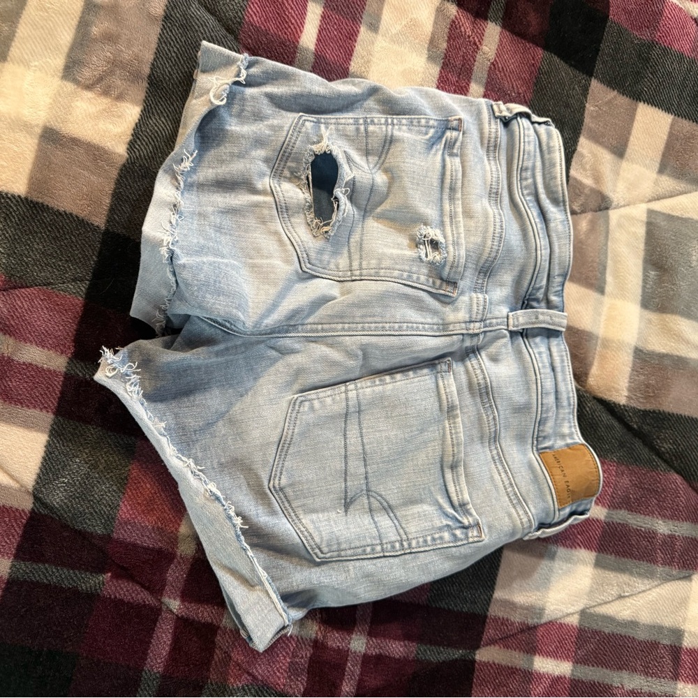 American Eagle Light Blue Stretch Denim - image 4